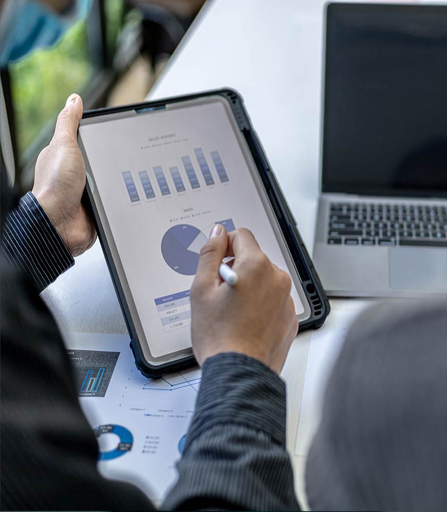 Mostrando un reporting digital